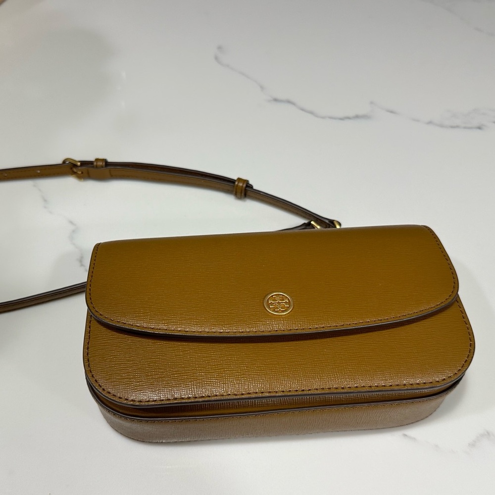 Tan Tory Burch cross body